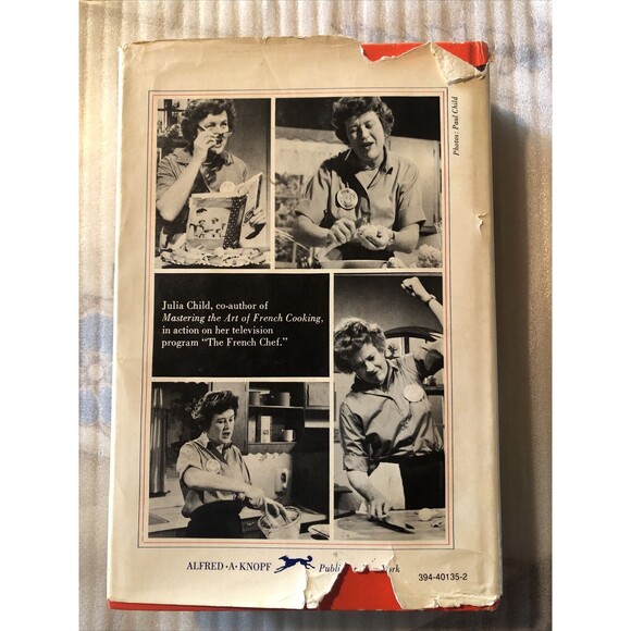 Vintage Julia Child, The French Chef Cookbook, 12th printing, 1978 Hard Cover - Picture 3 of 12